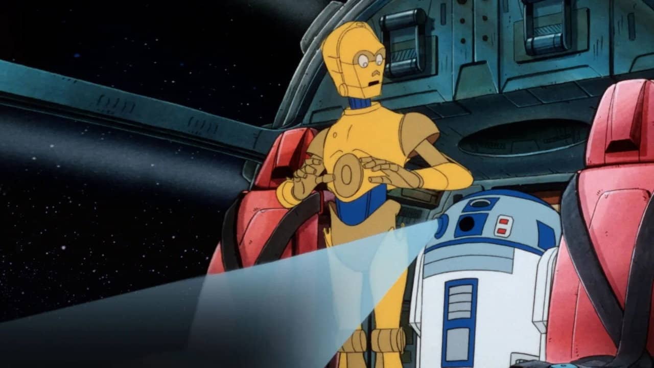 Star Wars: Droids - Treasure of the Hidden Planet backdrop