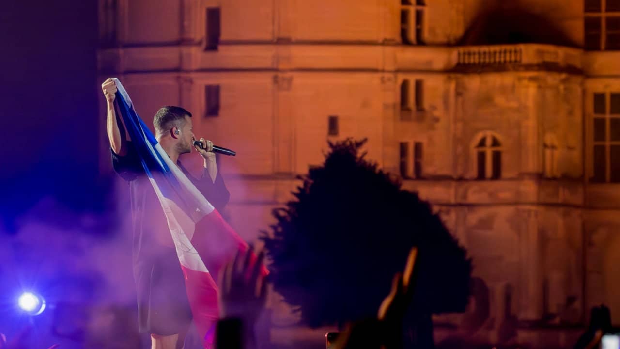 Imagine Dragons au château de Chambord backdrop