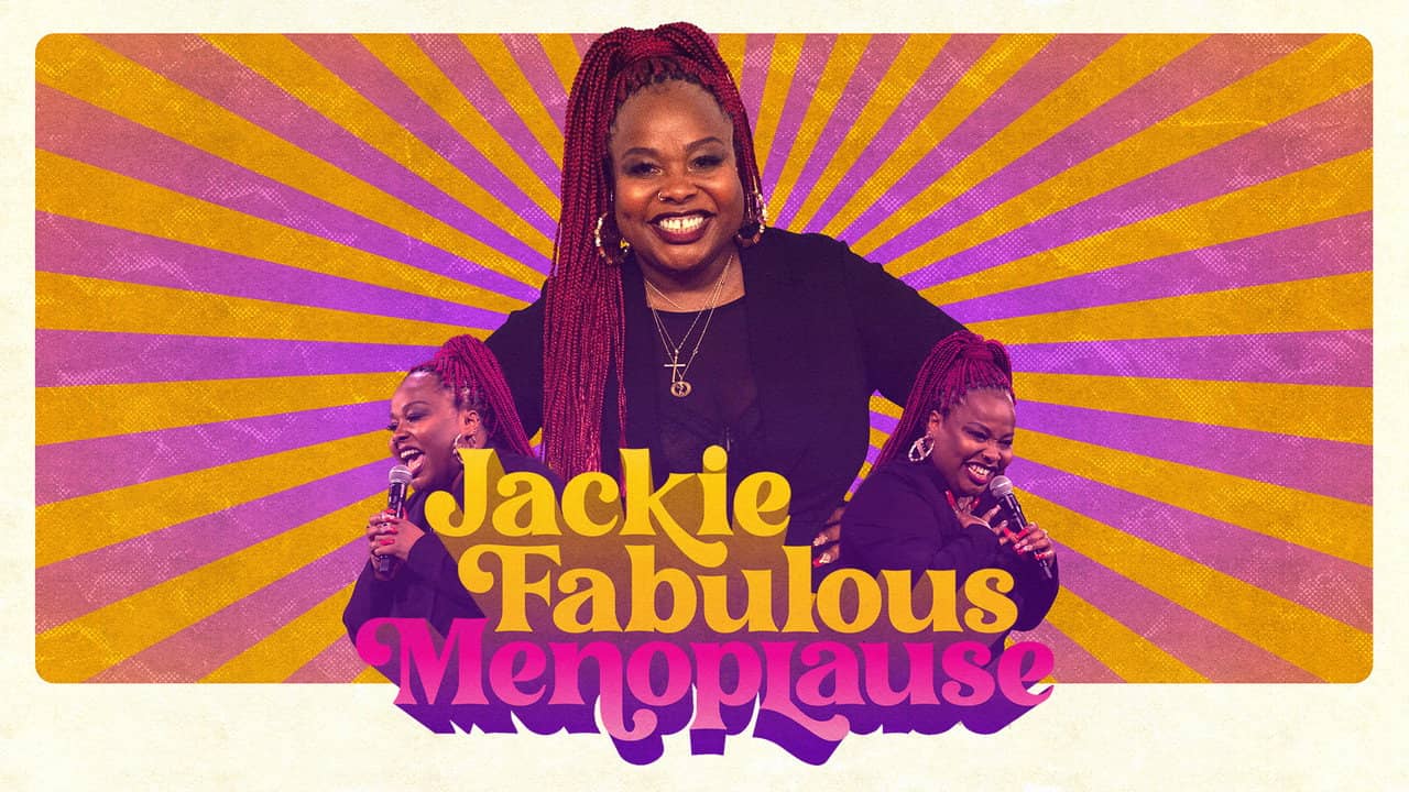 Jackie Fabulous: Menoplause backdrop