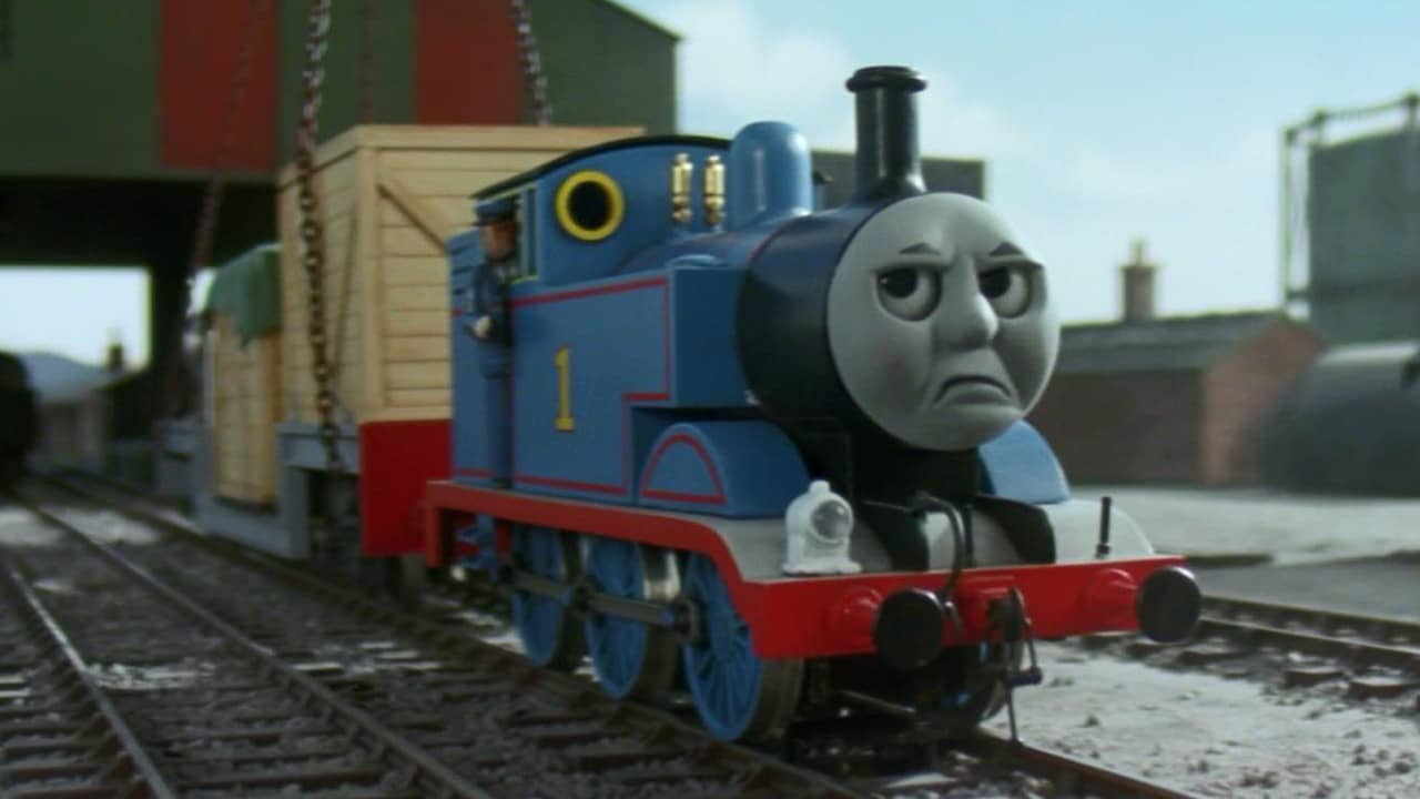 Thomas & Friends: Thomas and the Jet Engine backdrop