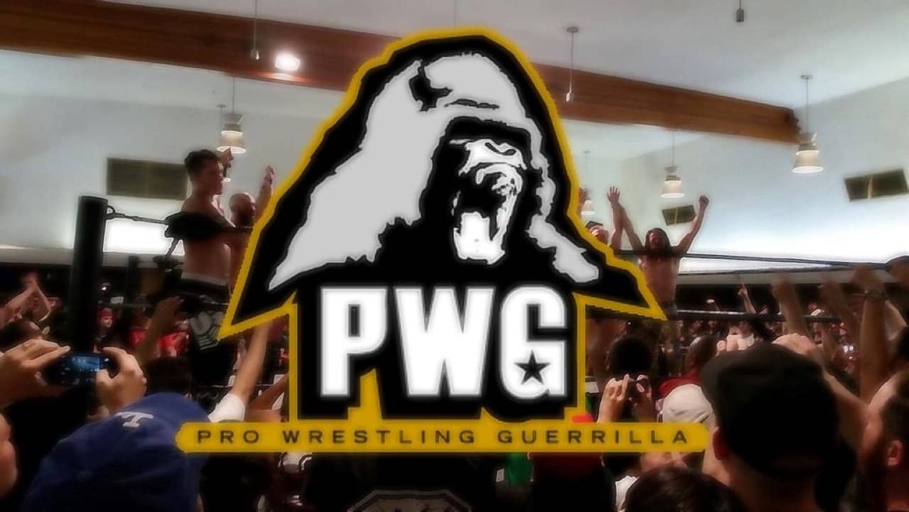 PWG: From Out of Nowhere backdrop