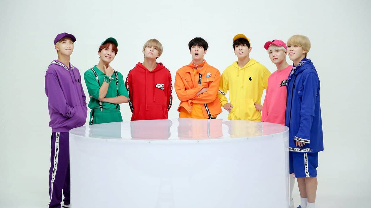 BTS Memories of 2017 backdrop