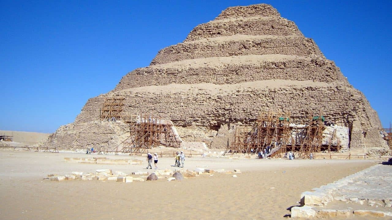 Saving Egypt's Oldest Pyramid backdrop