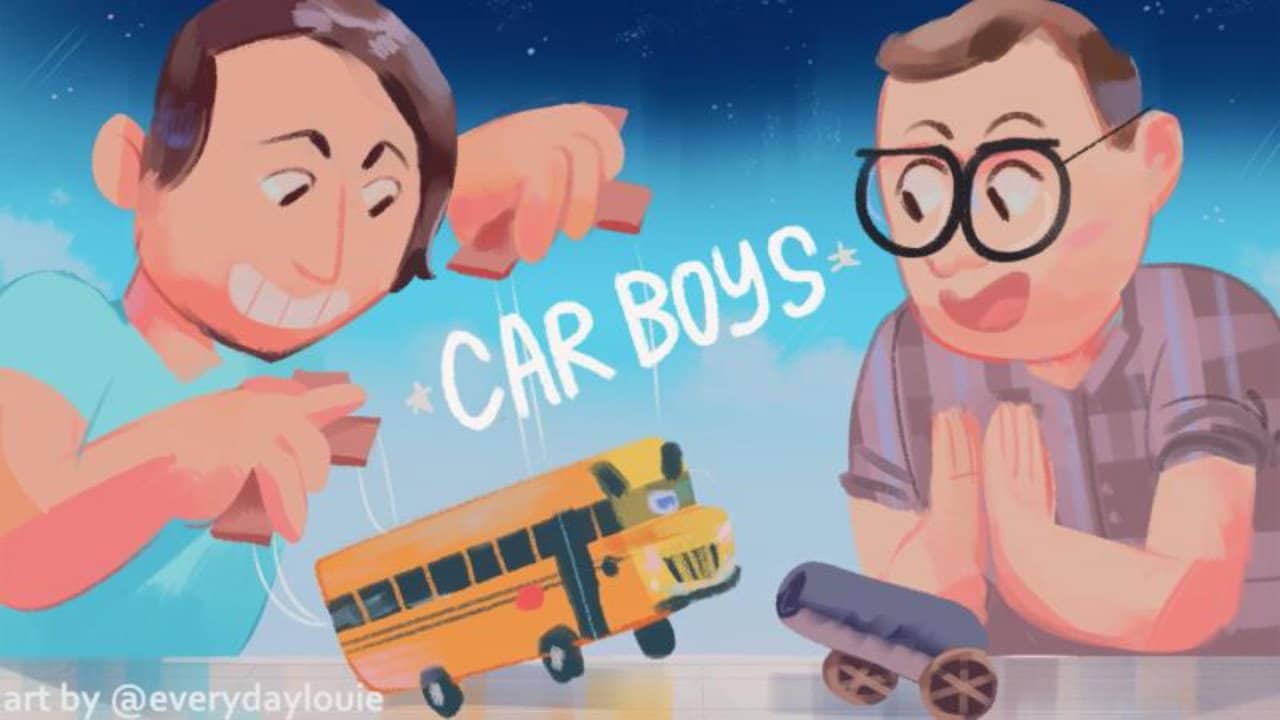 Car Boys backdrop