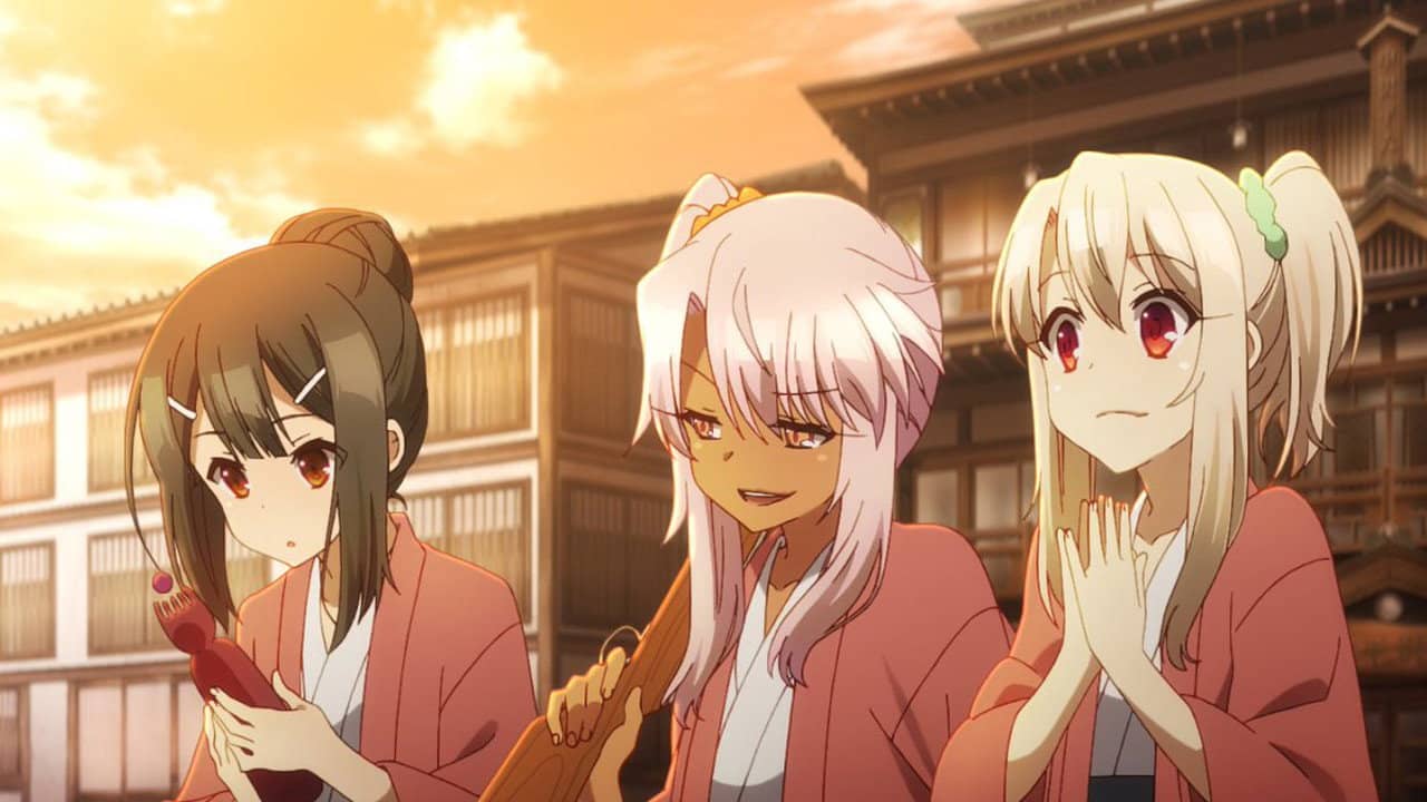 Fate/kaleid liner Prisma☆Illya 2wei!: Magical Girl in Hot Springs Inn backdrop