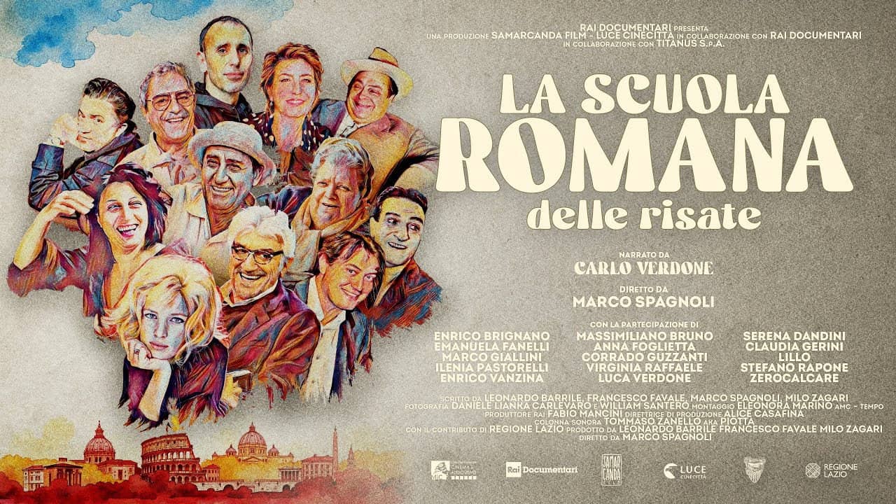 La scuola romana delle risate backdrop