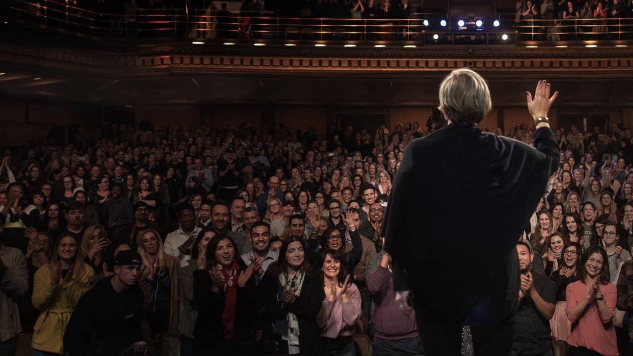 Brené Brown: The Call to Courage backdrop