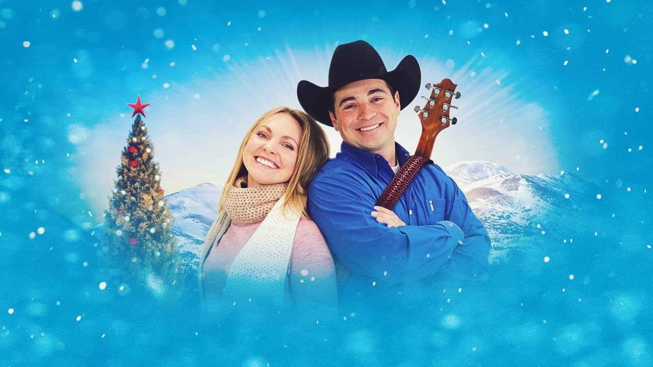 Colorado Christmas backdrop