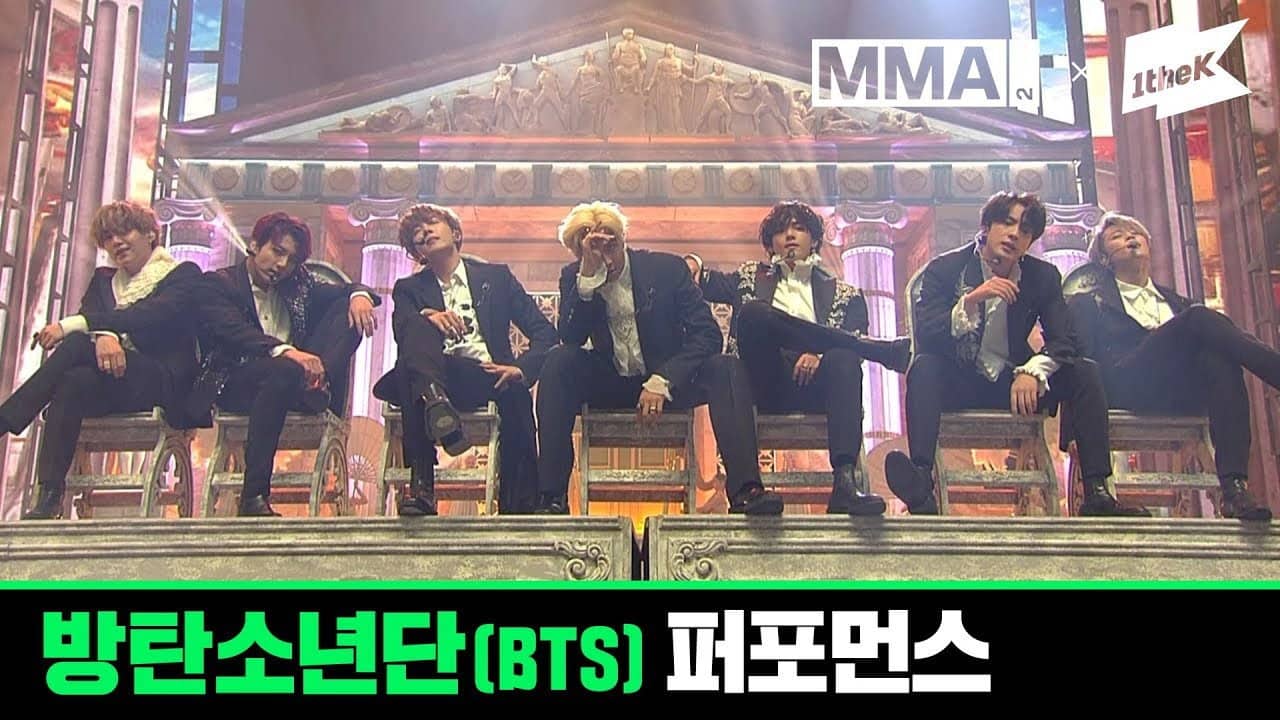 Melon Music Awards 2019 - BTS Live Performance backdrop