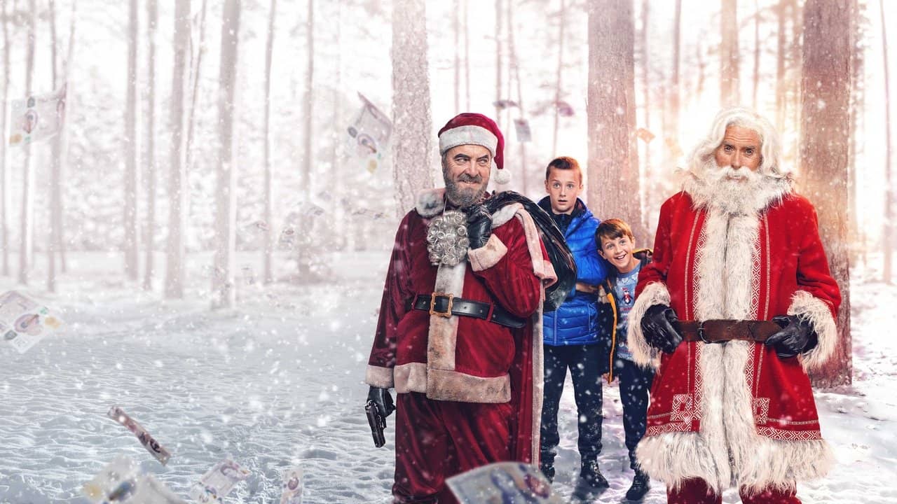 The Heist Before Christmas backdrop