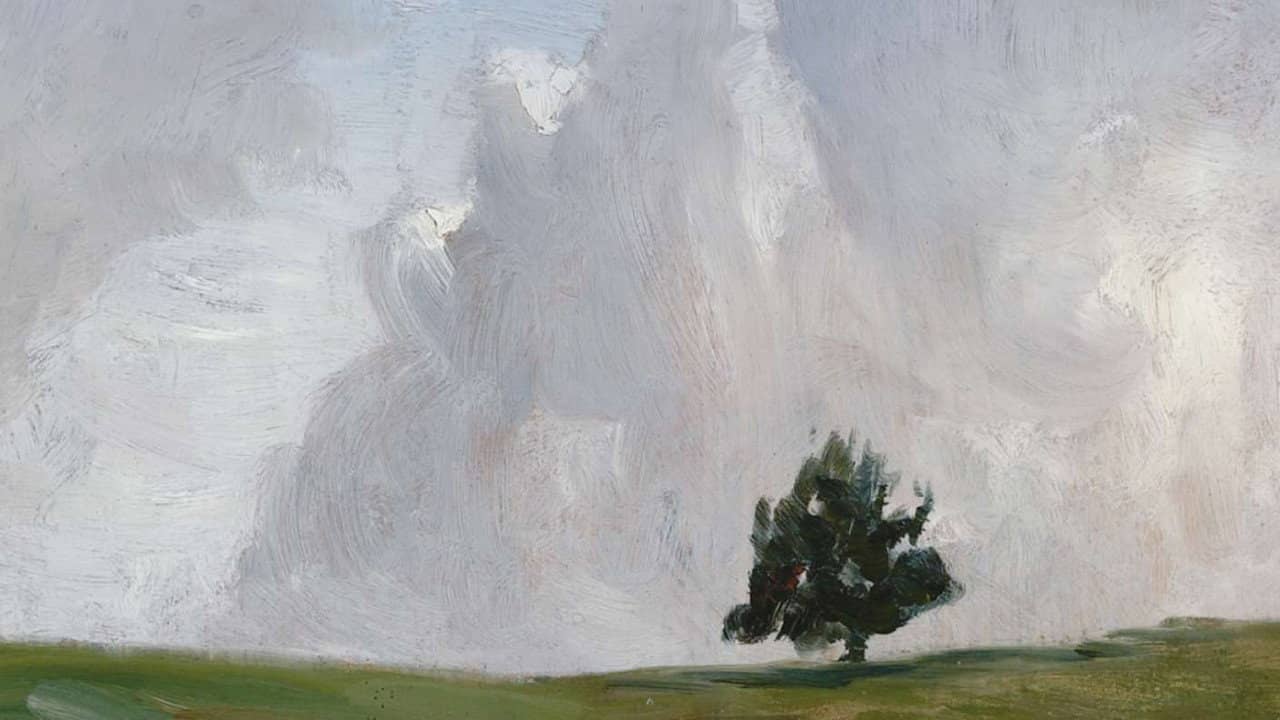 So Broad and Big: The Nature of Otto Modersohn backdrop