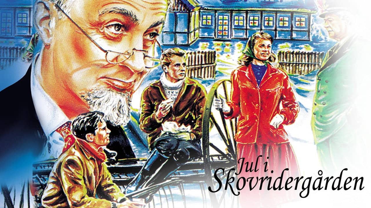 Jul i Skovridergaarden backdrop