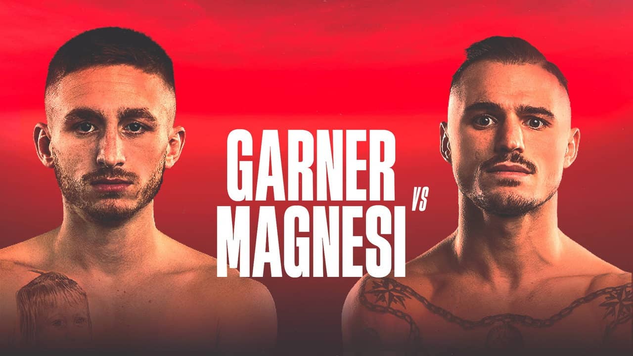 Ryan Garner vs. Michael Magnesi backdrop