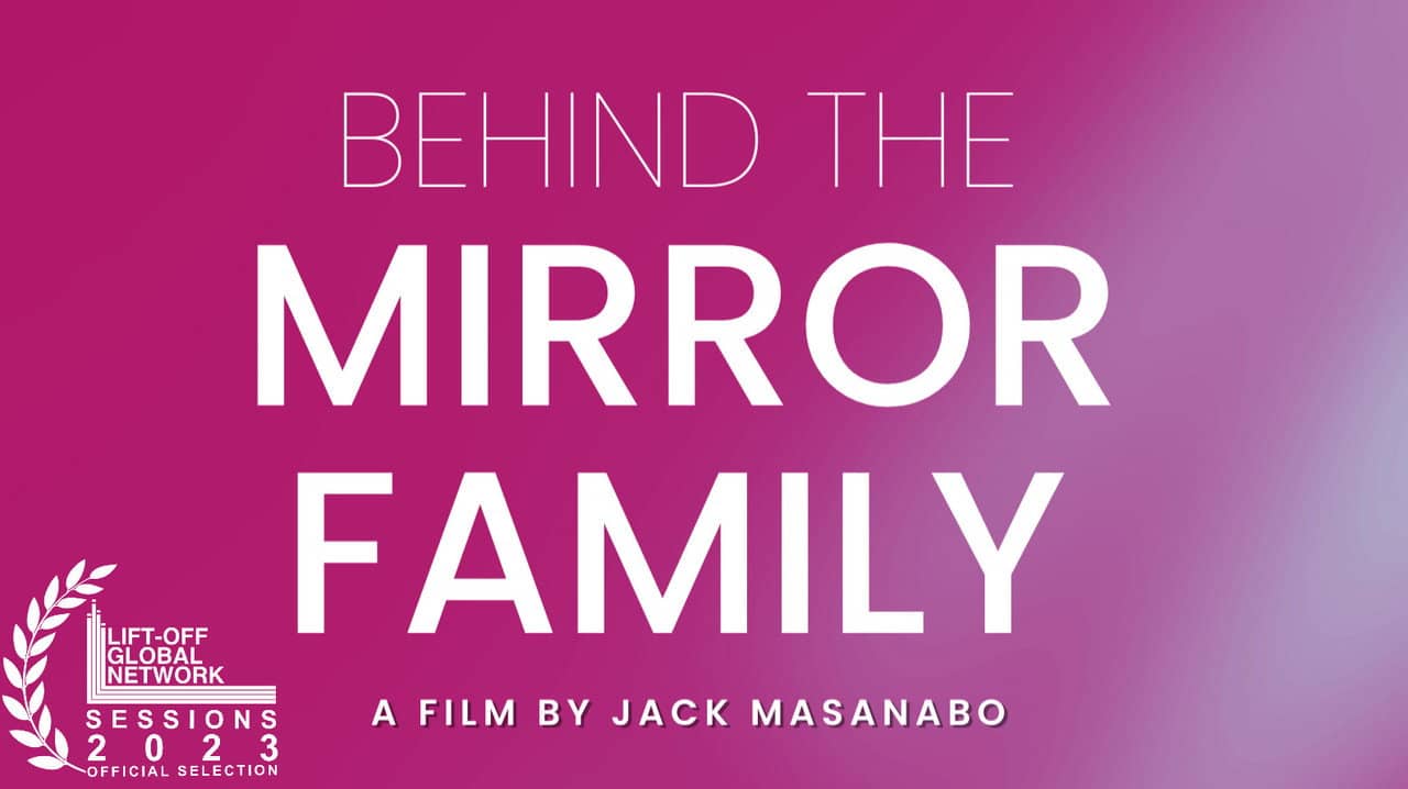 Behind The Mirror Family backdrop