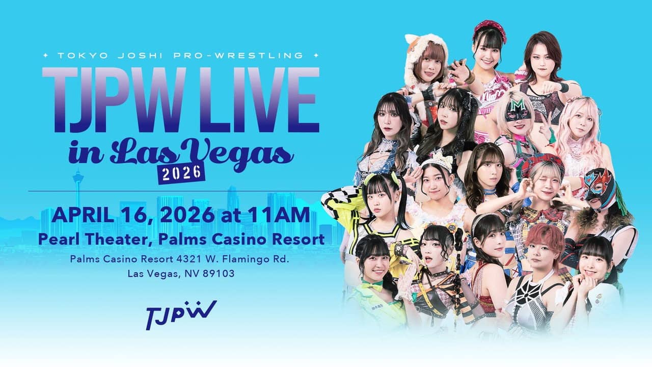TJPW Live in Las Vegas 2026 backdrop