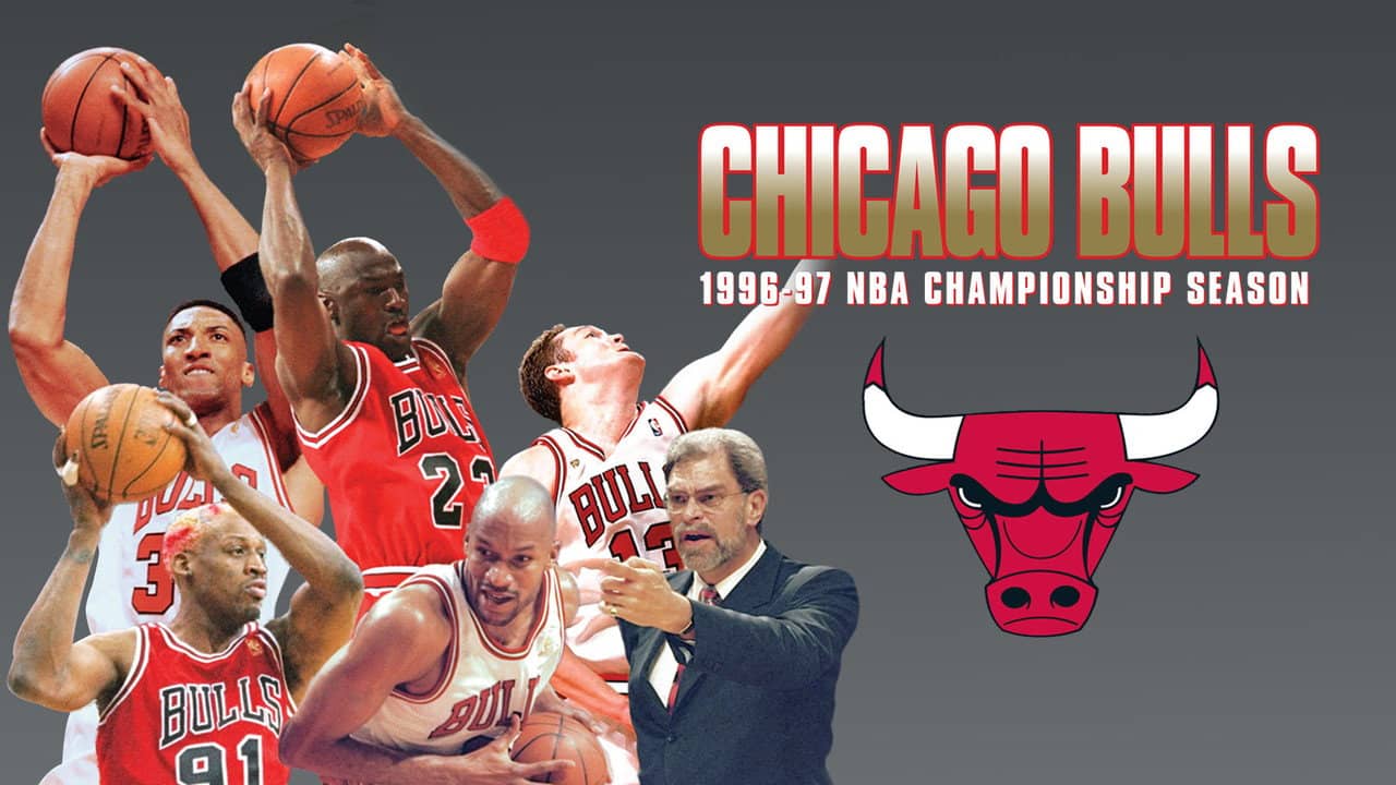 The 1997 NBA Finals backdrop