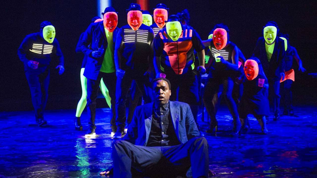 National Theatre Live: Everyman backdrop