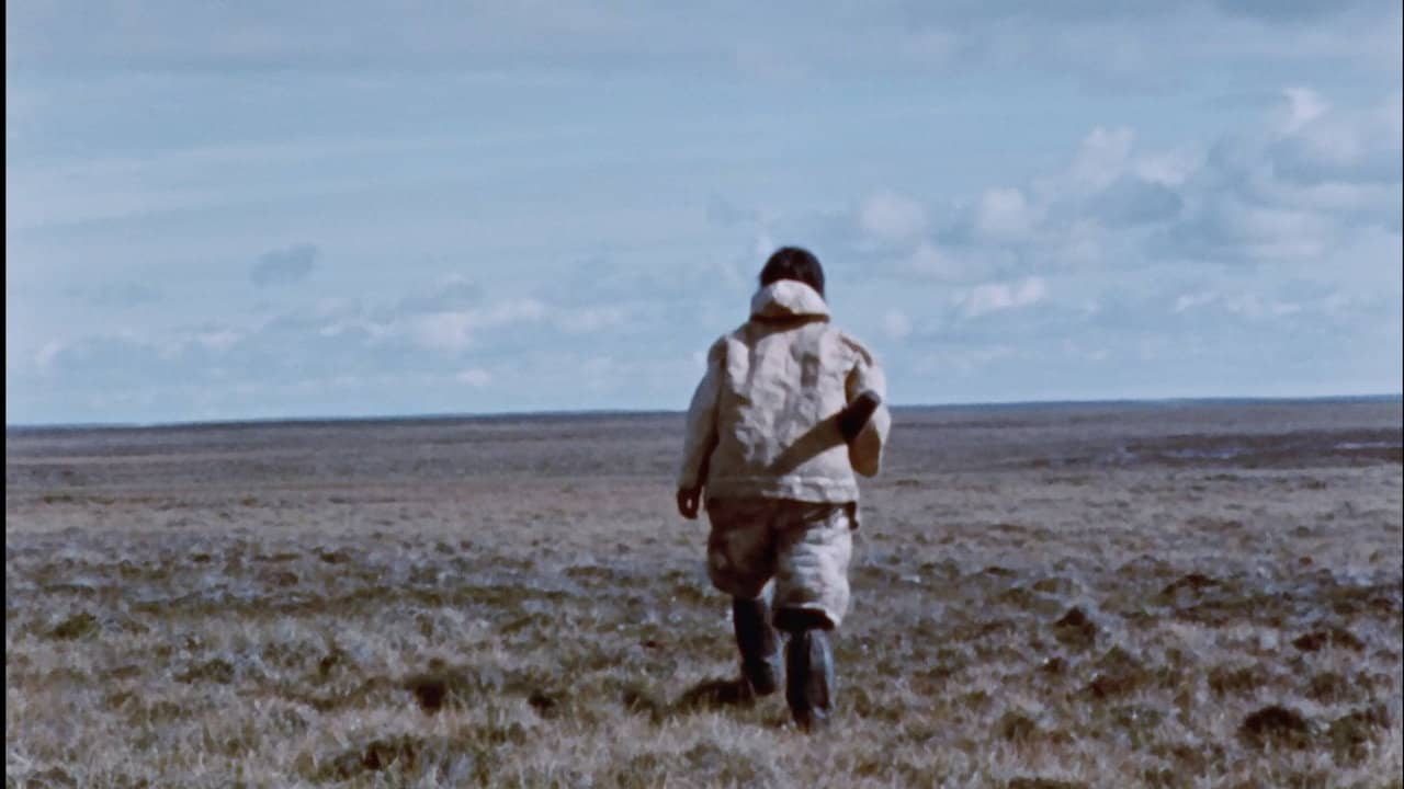 Netsilik Eskimo, II: At the Caribou Crossing Place backdrop