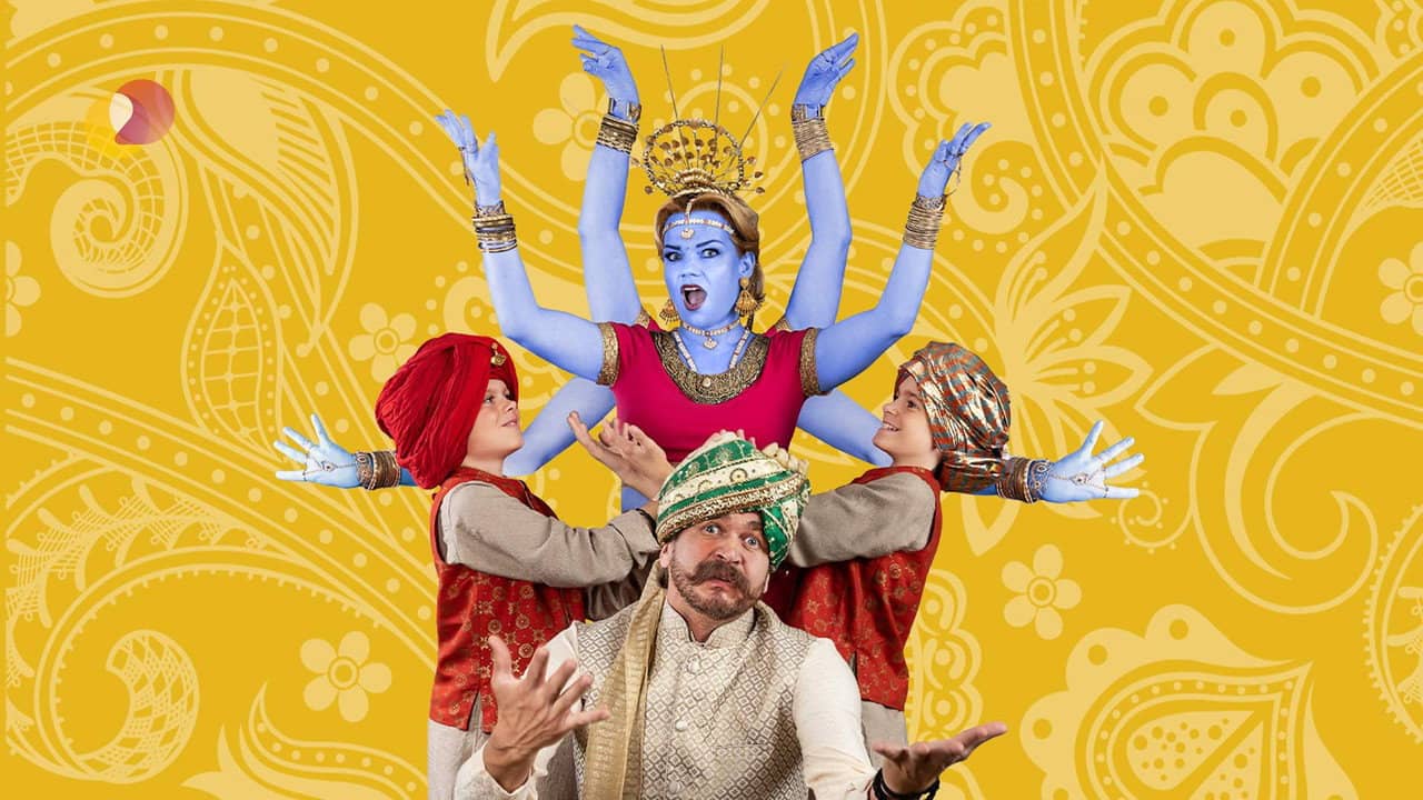 Meie aasta Indias backdrop