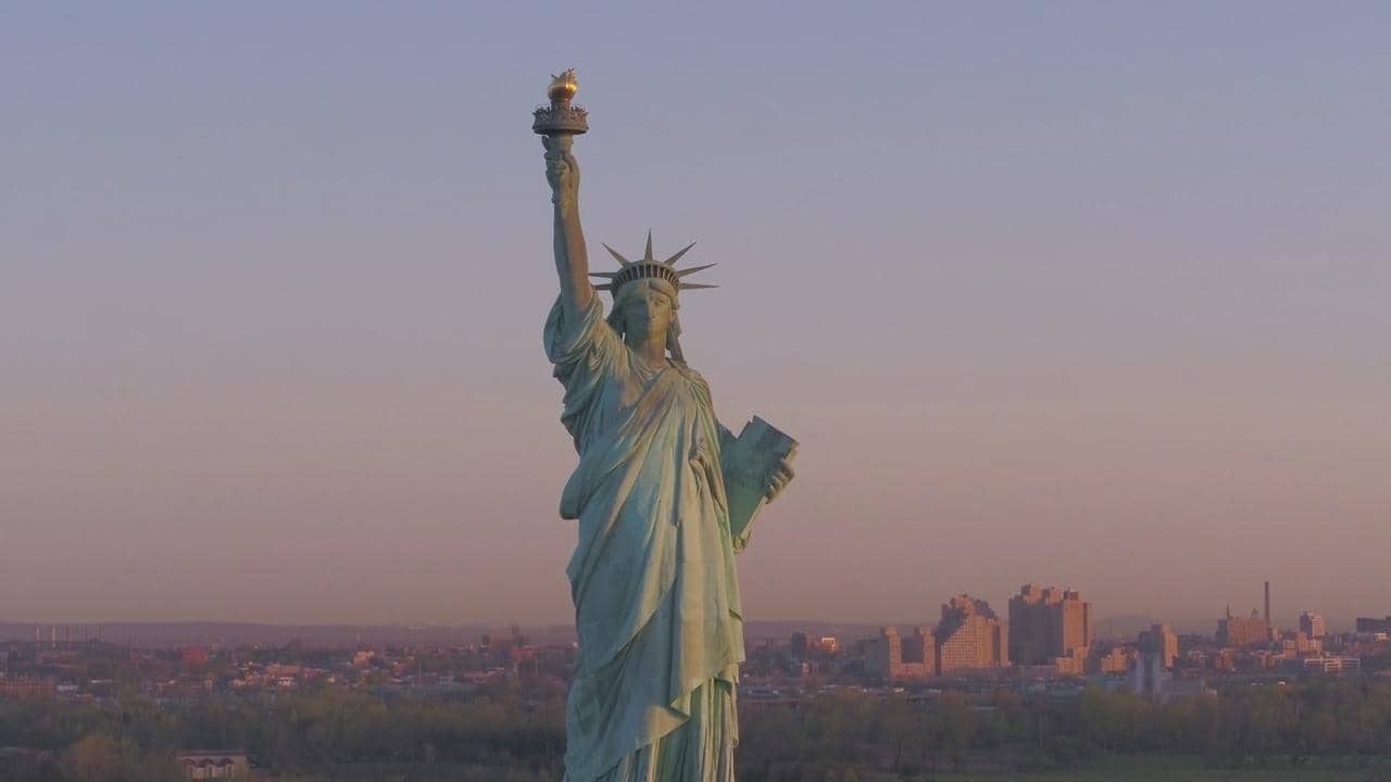 Liberty: Mother of Exiles backdrop