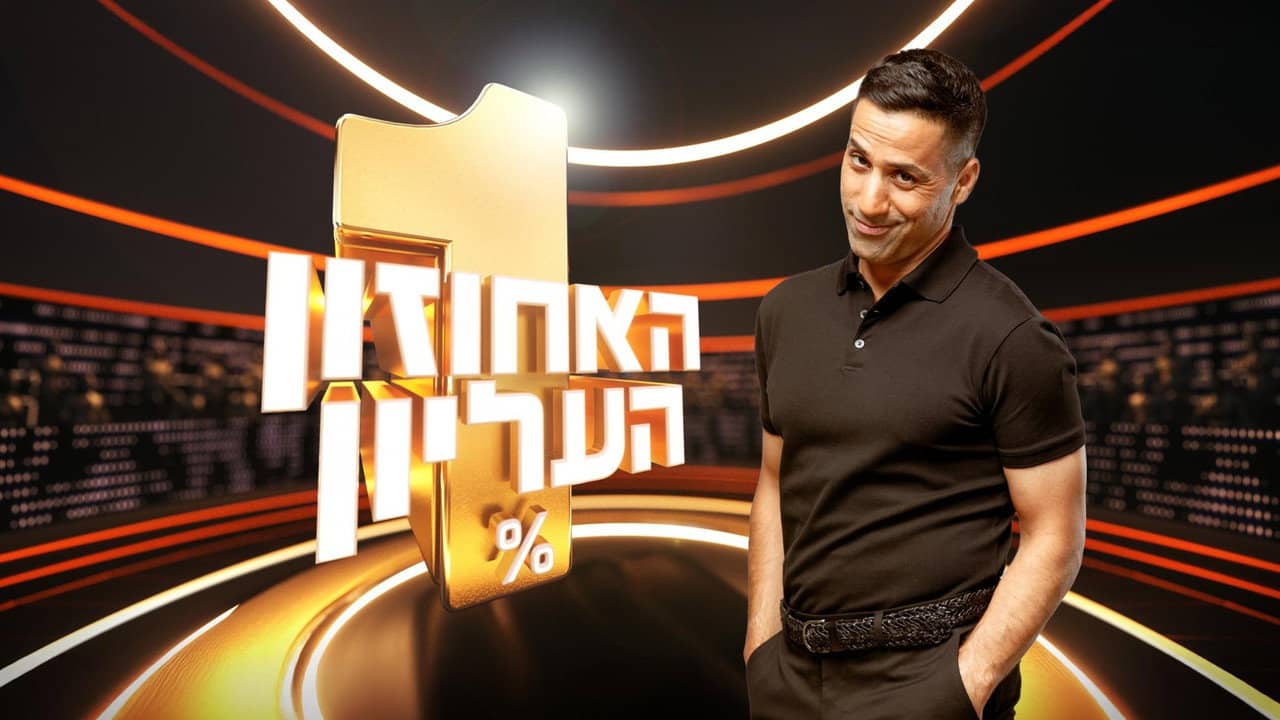 The 1% Club Israel backdrop