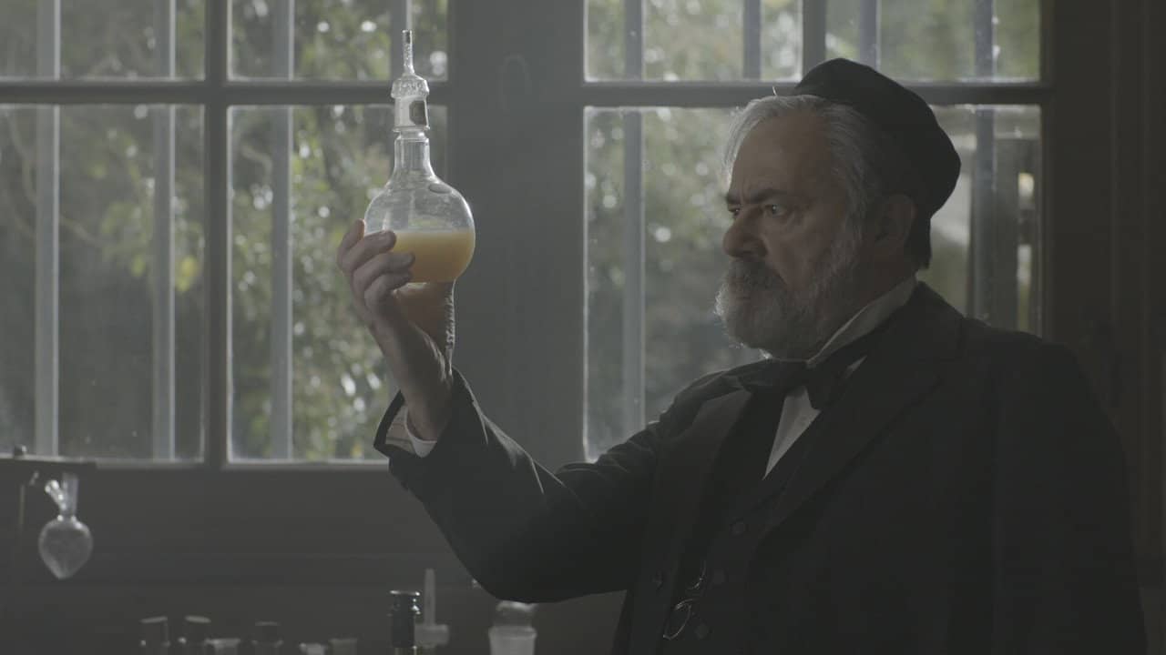Pasteur et Koch : Un duel de géants dans la guerre des microbes backdrop