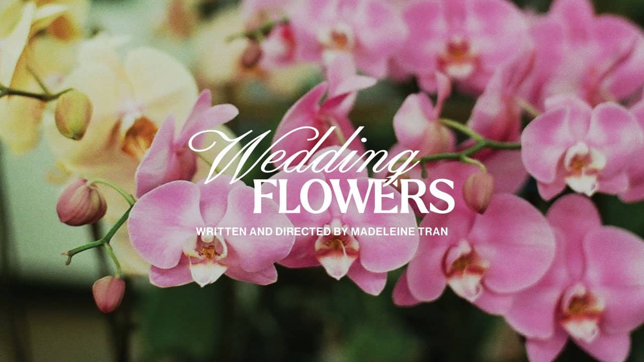 Wedding Flowers backdrop