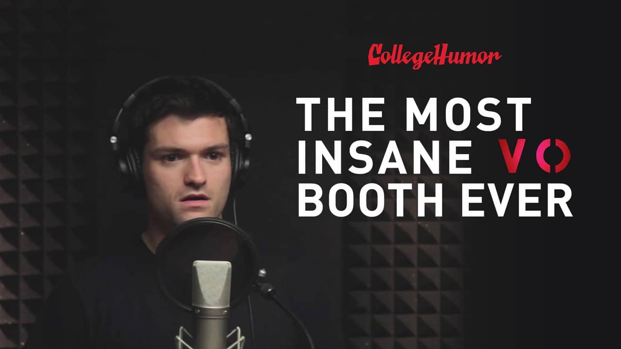 Most Insane VO Booth Ever backdrop