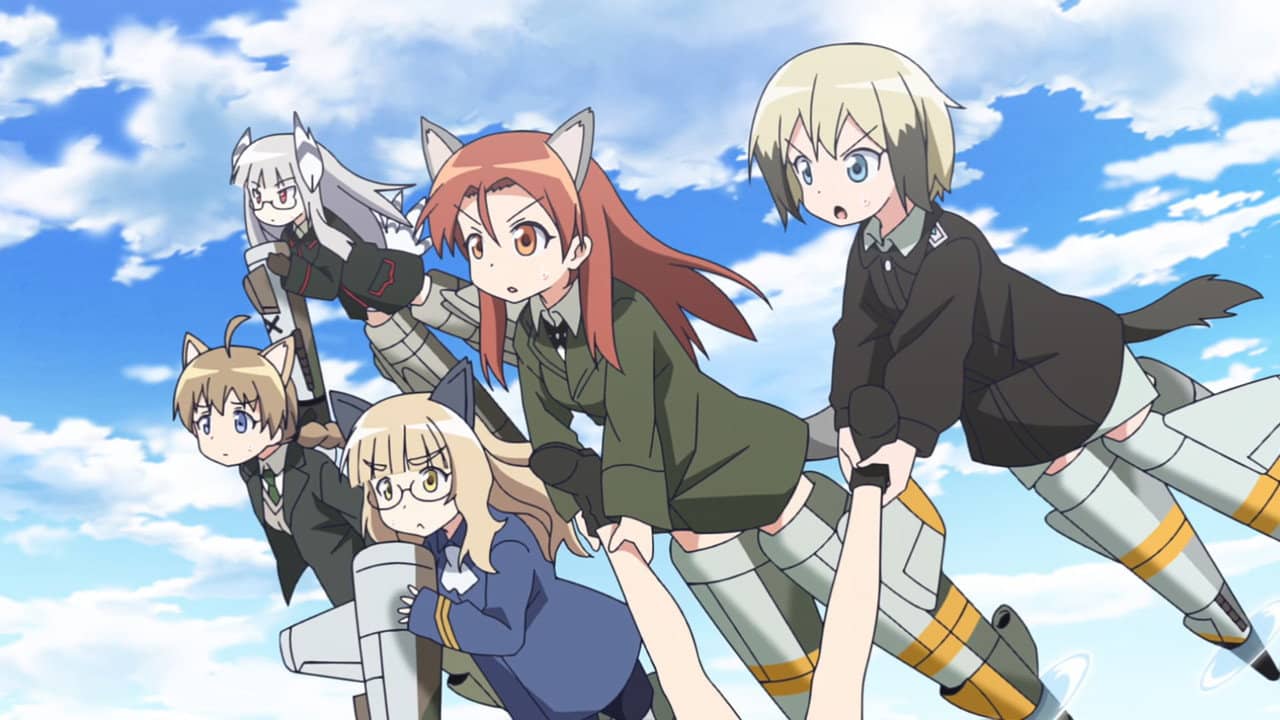 Strike Witches: 501st Joint Fighter Wing Take Off! The Movie backdrop