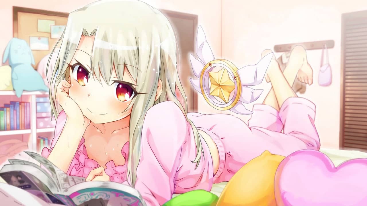 Fate/kaleid liner Prisma☆Illya: Vow in the Snow - Dark Sakura Room backdrop