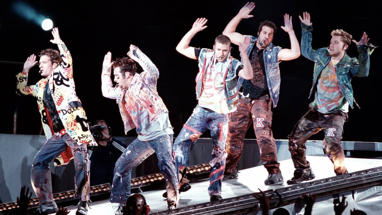 NSYNC: PopOdyssey Live backdrop