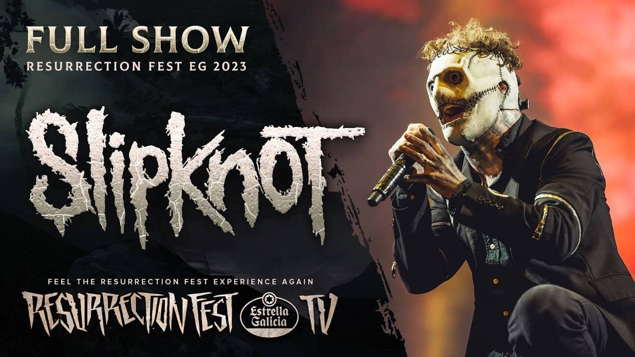 Slipknot - Live at Resurrection Fest EG 2023 backdrop