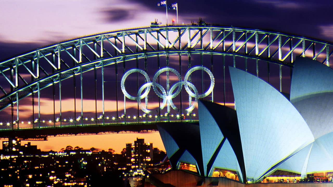 The Games backdrop