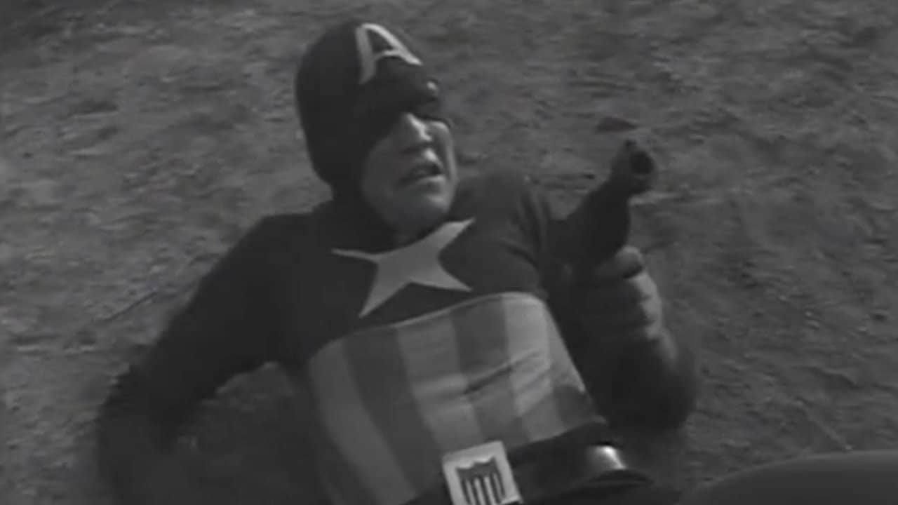 Captain America vs. The Mutant backdrop