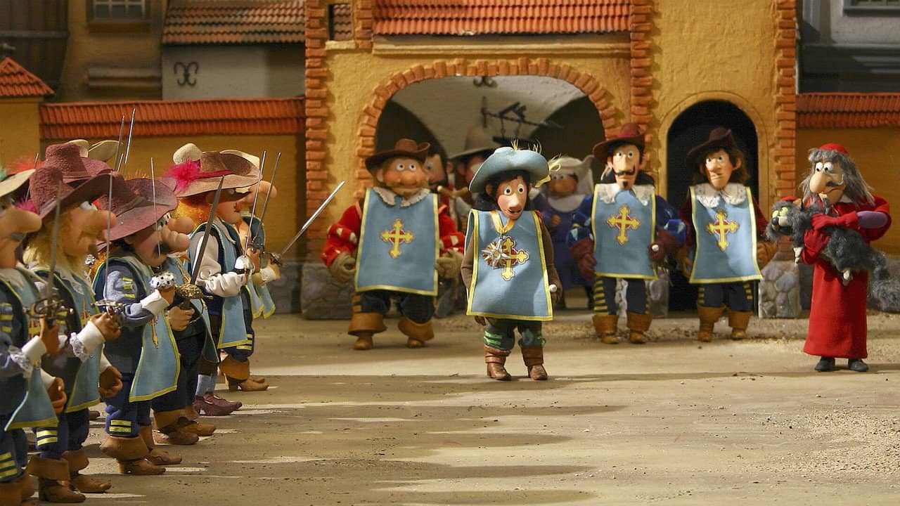 The Three Musketeers backdrop