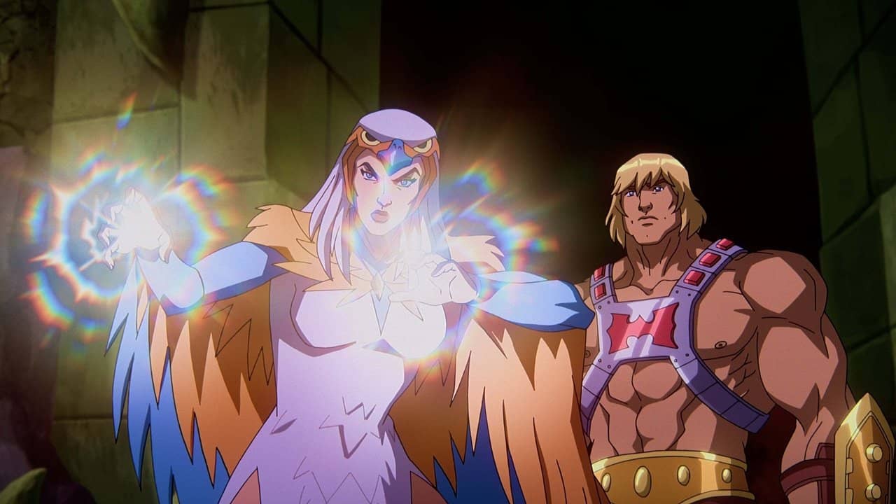 Revelations: The Masters of the Universe: Revelation Aftershow backdrop