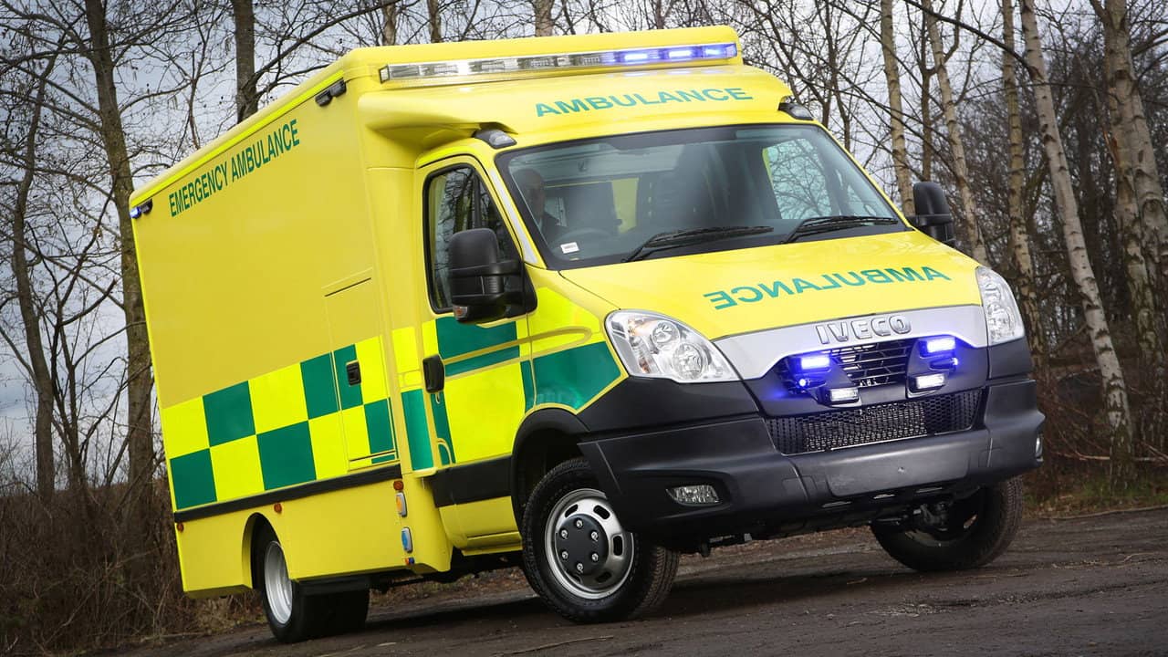 Paramedics backdrop