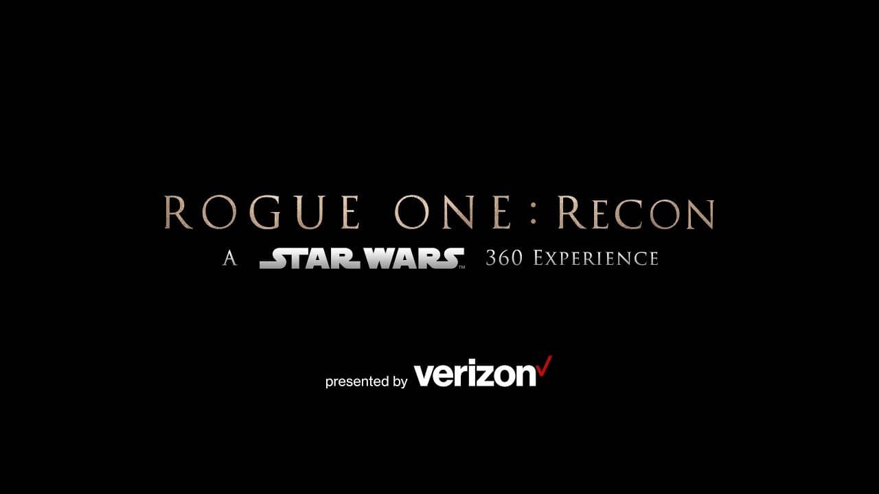 Rogue One: Recon – A Star Wars 360 Experience backdrop