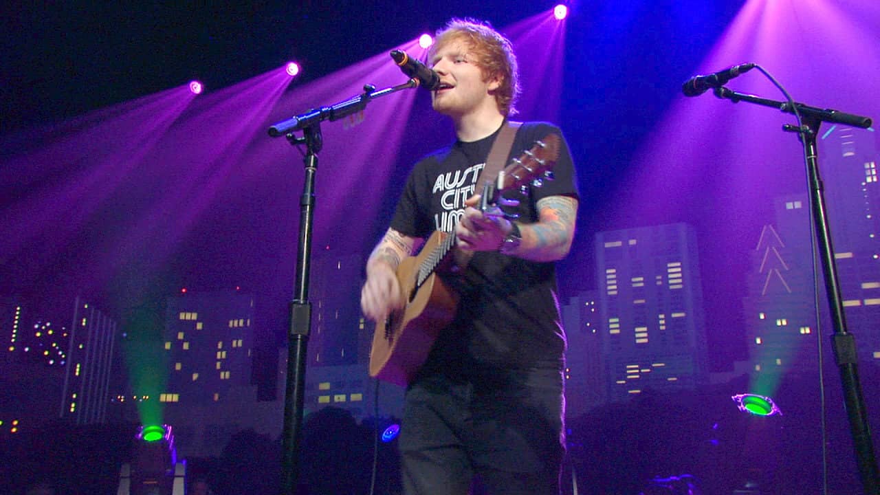 Ed Sheeran: Austin City Limits backdrop