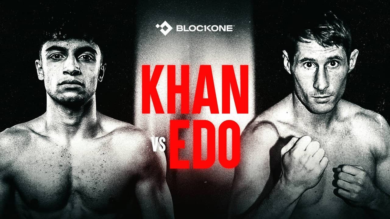 Abdul Khan vs. John Edwardson backdrop