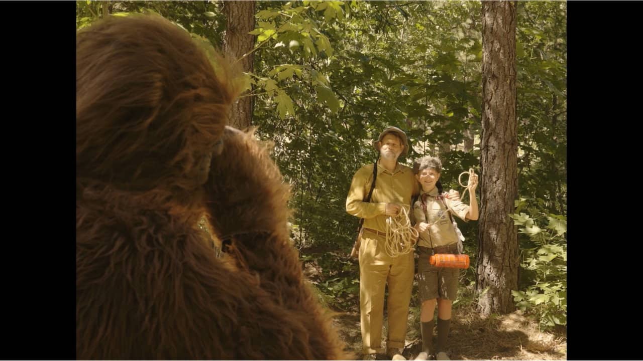 The Big One: The Day Bigfoot Shot Dad backdrop