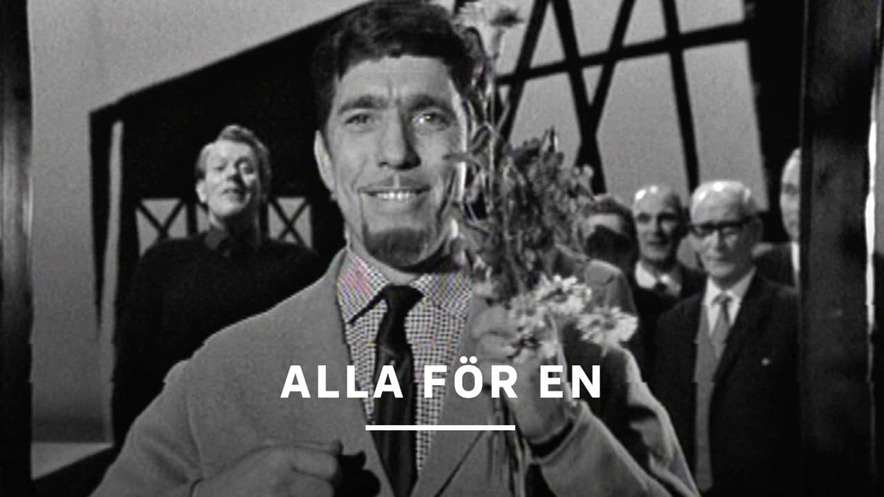 Alla för en backdrop