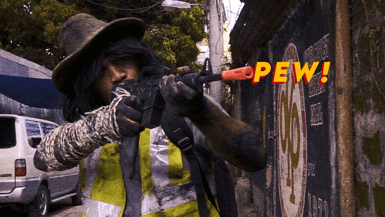 The Toy Gun and The DVD Player backdrop