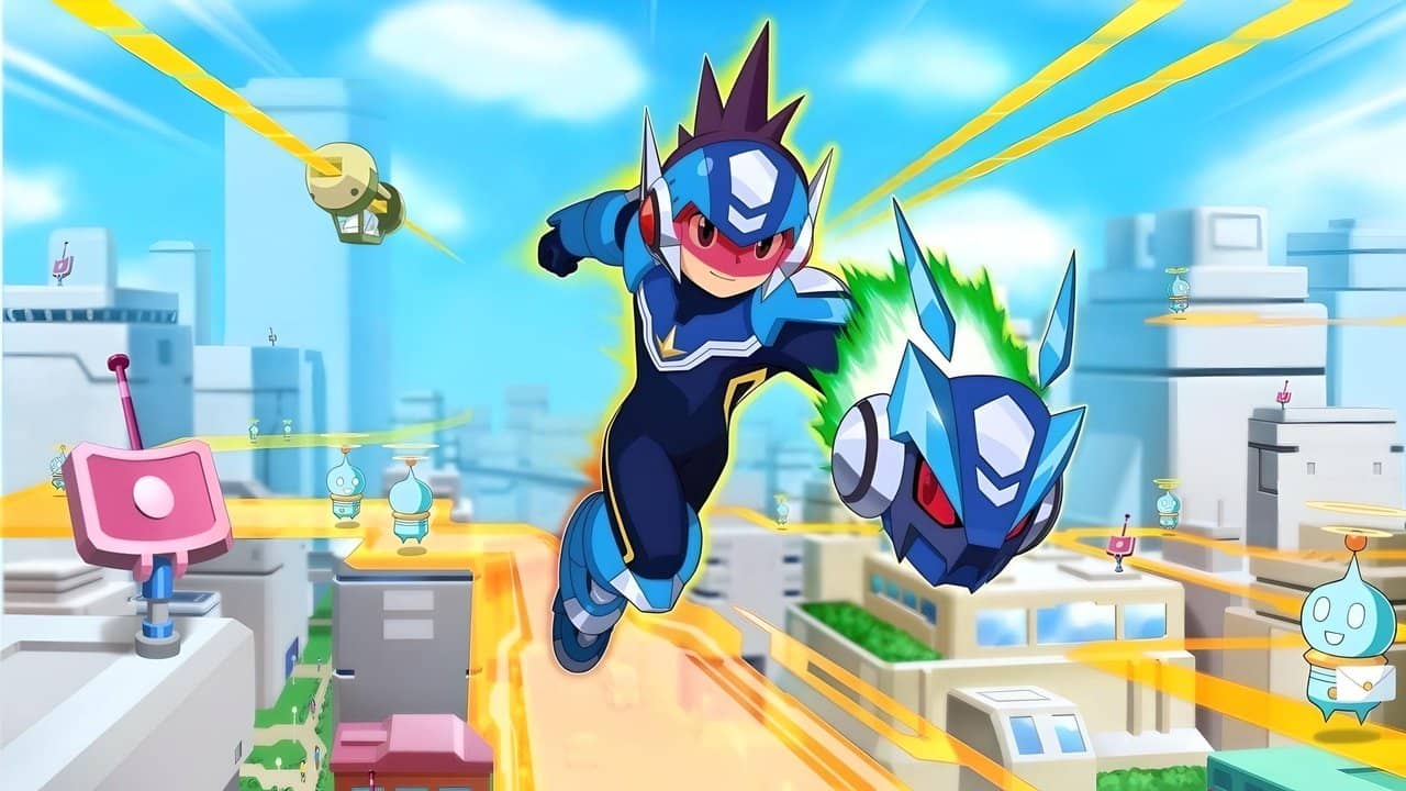 Mega Man Star Force backdrop