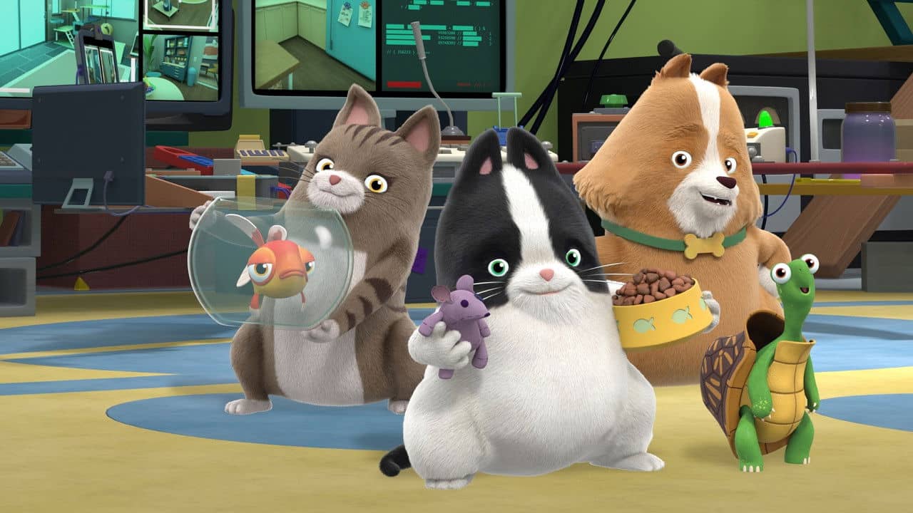 Agent Binky Pets of the Universe backdrop