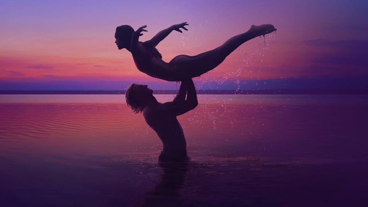 The Real Dirty Dancing backdrop