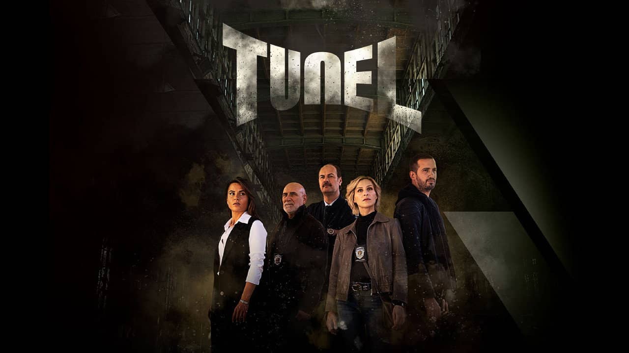 Tunnel backdrop