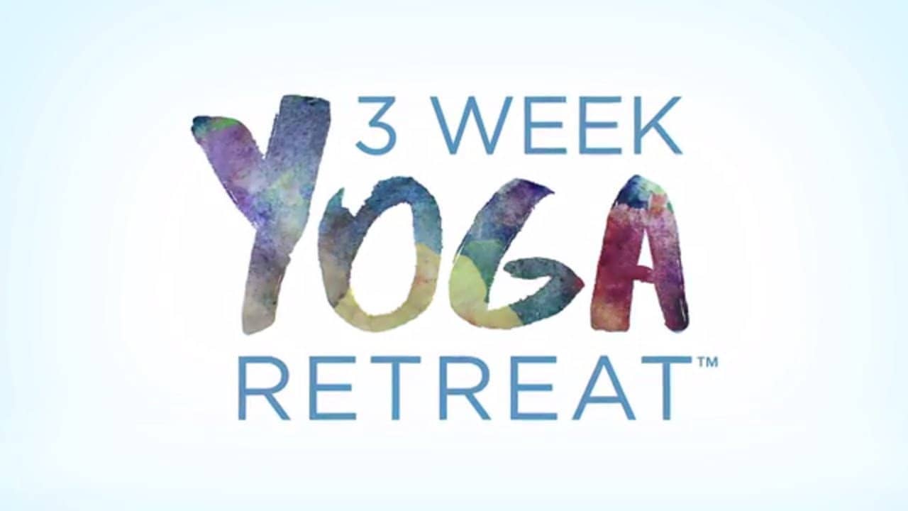 3 Weeks Yoga Retreat - Week 1 Foundation - Day 1 Core backdrop