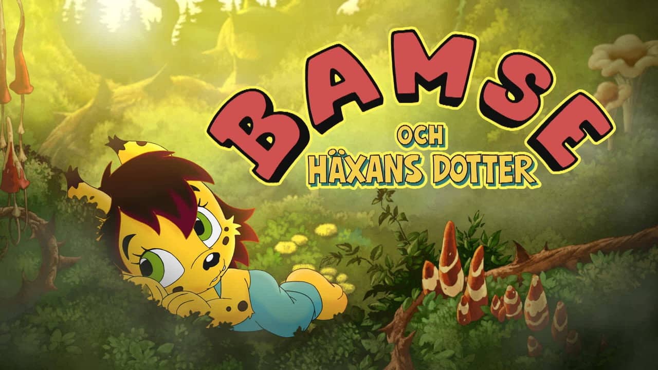 Bamse  och häxans dotter backdrop