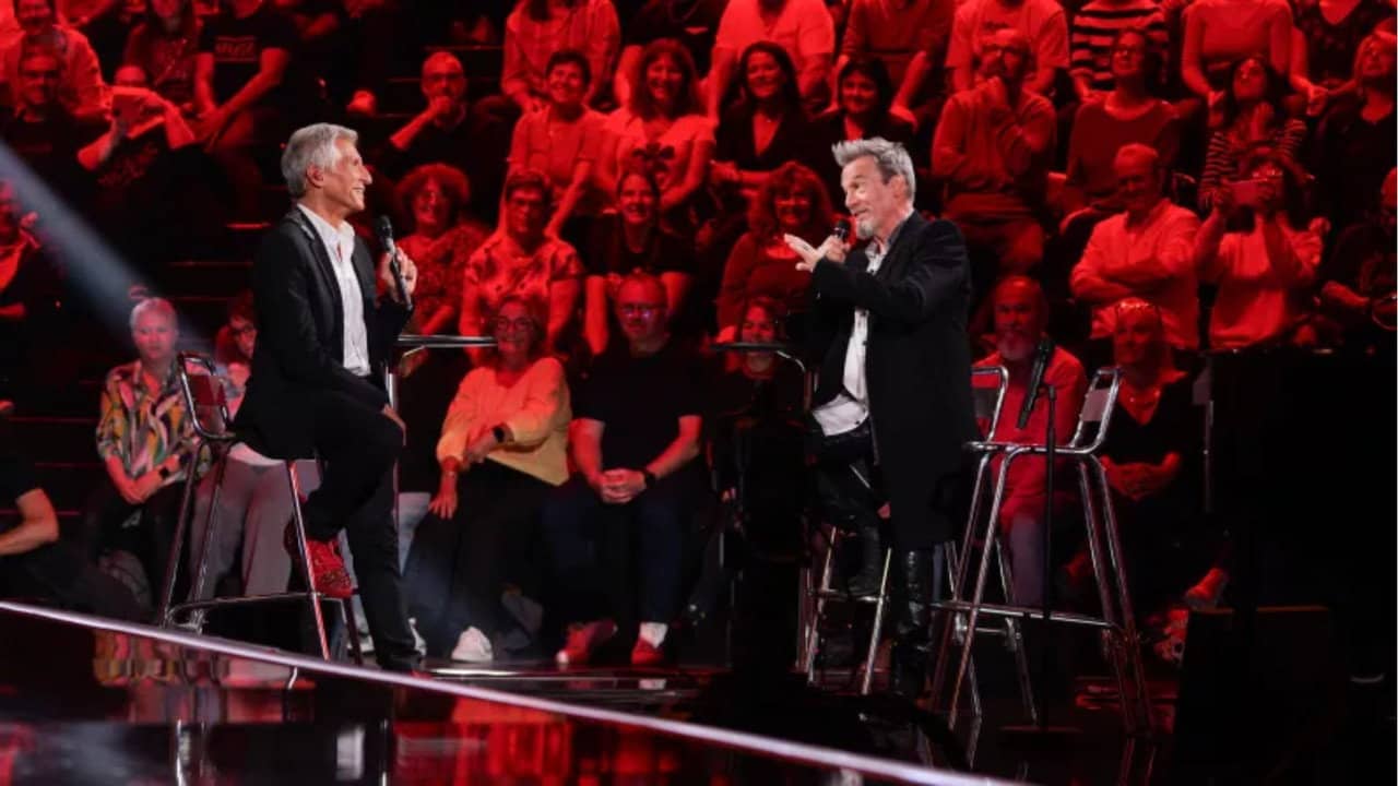 Florent Pagny fait son Taratata backdrop